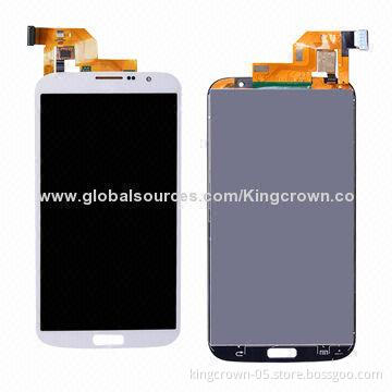 LCD Touch Digitizer Screen Assembly for New Samsung Galaxy Mega 6.3 i527 i9200 i9205, Black/White